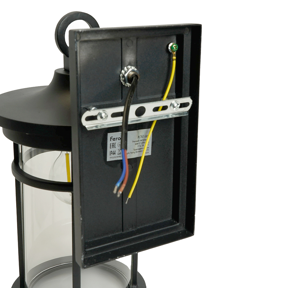 Светильник садово-парковый Feron PL761 на стену вниз 60W 230V E27, черный