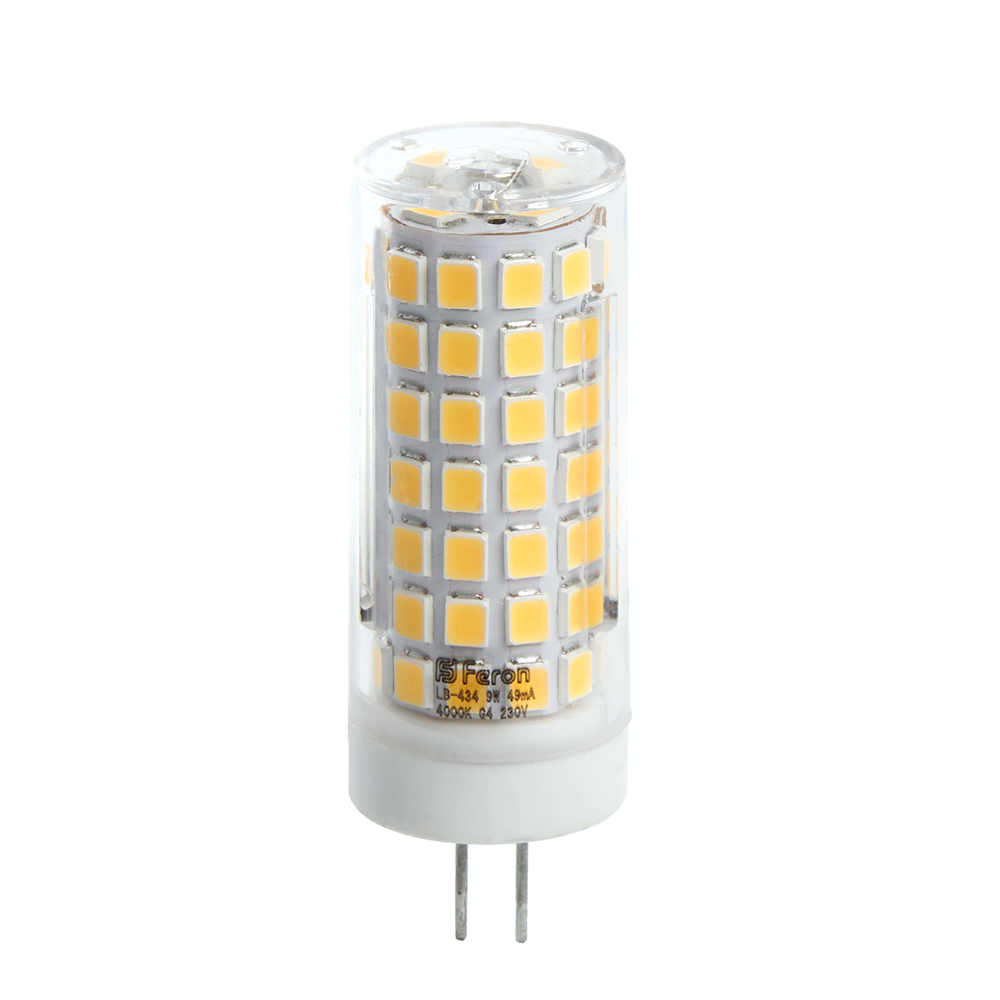 Лампа светодиодная Feron LB-434 G4 9W 175-265V 2700K