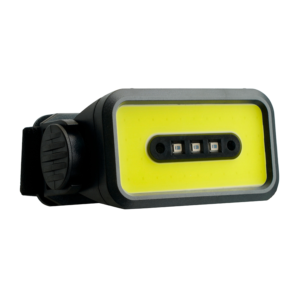 Фонарь налобный FERON TH2315 c аккумулятором 5W, 2000mAh IP44, USB type-C, ABS пластик
