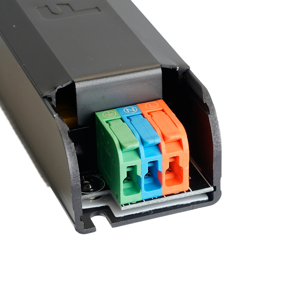 Трансформатор электронный для светодиодной ленты с плавным пуском и диммированием 60W 24V IP20, клипсы, LB004