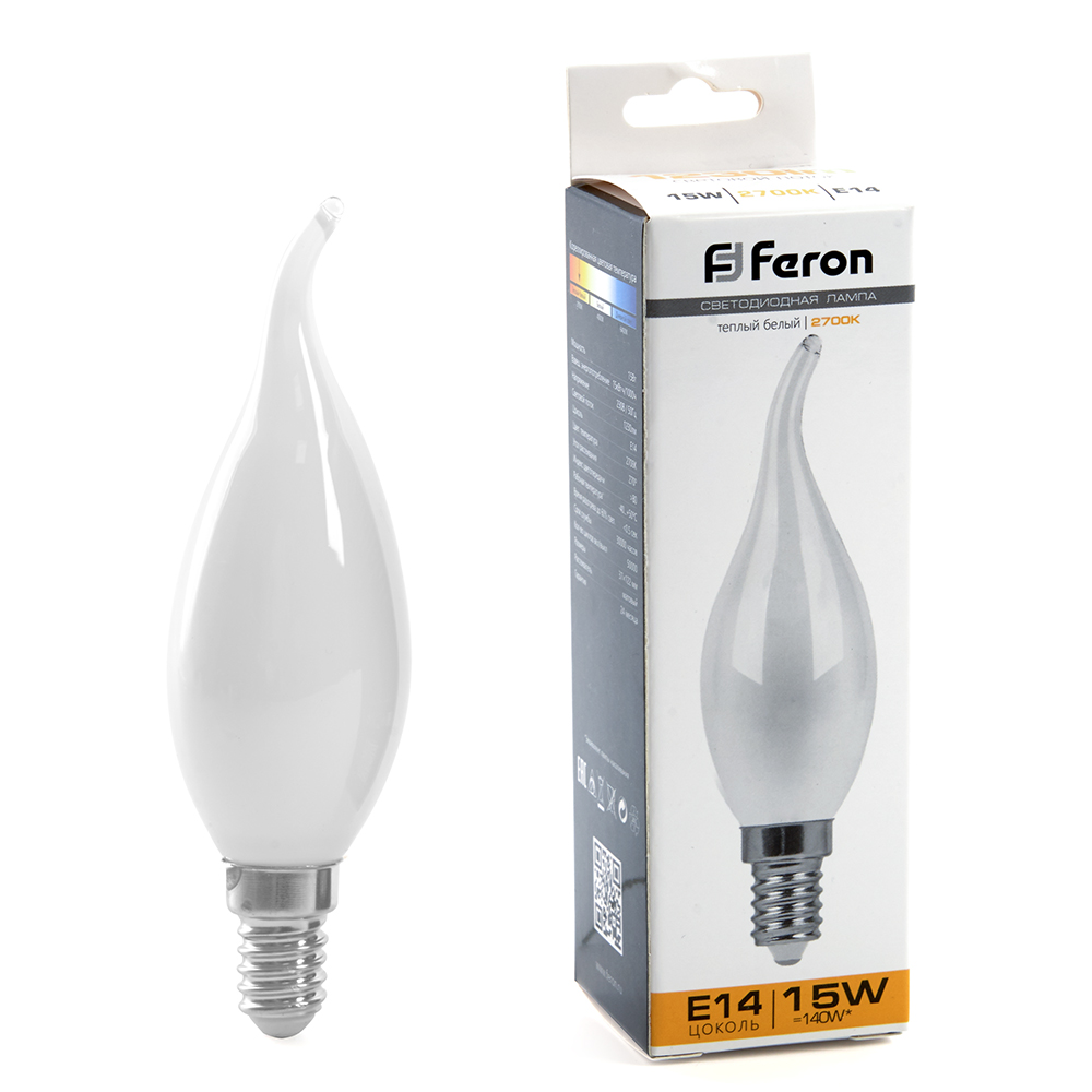 Лампа светодиодная LB-718 Свеча на Feron 38260 38260