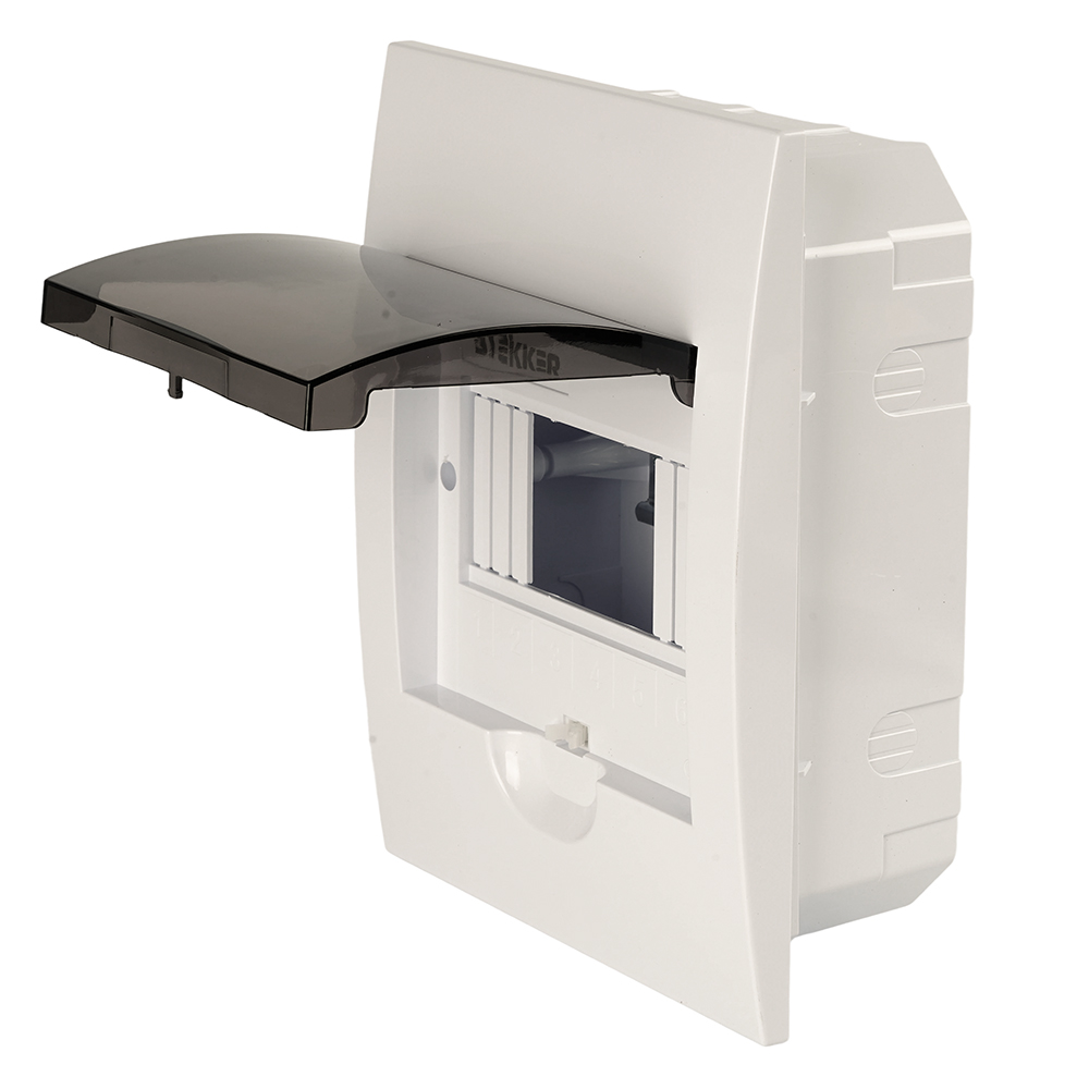 Бокс встраиваемый STEKKER EBX50-4/06-50 6 модулей, пластик, серия ArcaLight