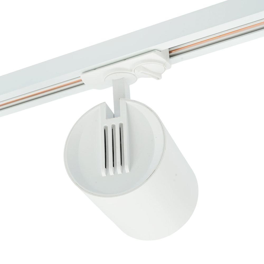 Светильник Feron AL169 трековый однофазный на шинопровод под лампу GU10, белый