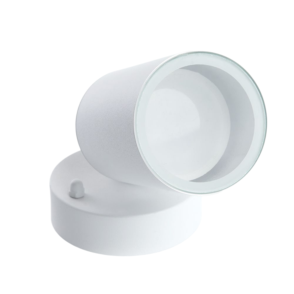 Светильник садово-парковый Feron DH1704, на стену, GU10 230V, белый (на стену)