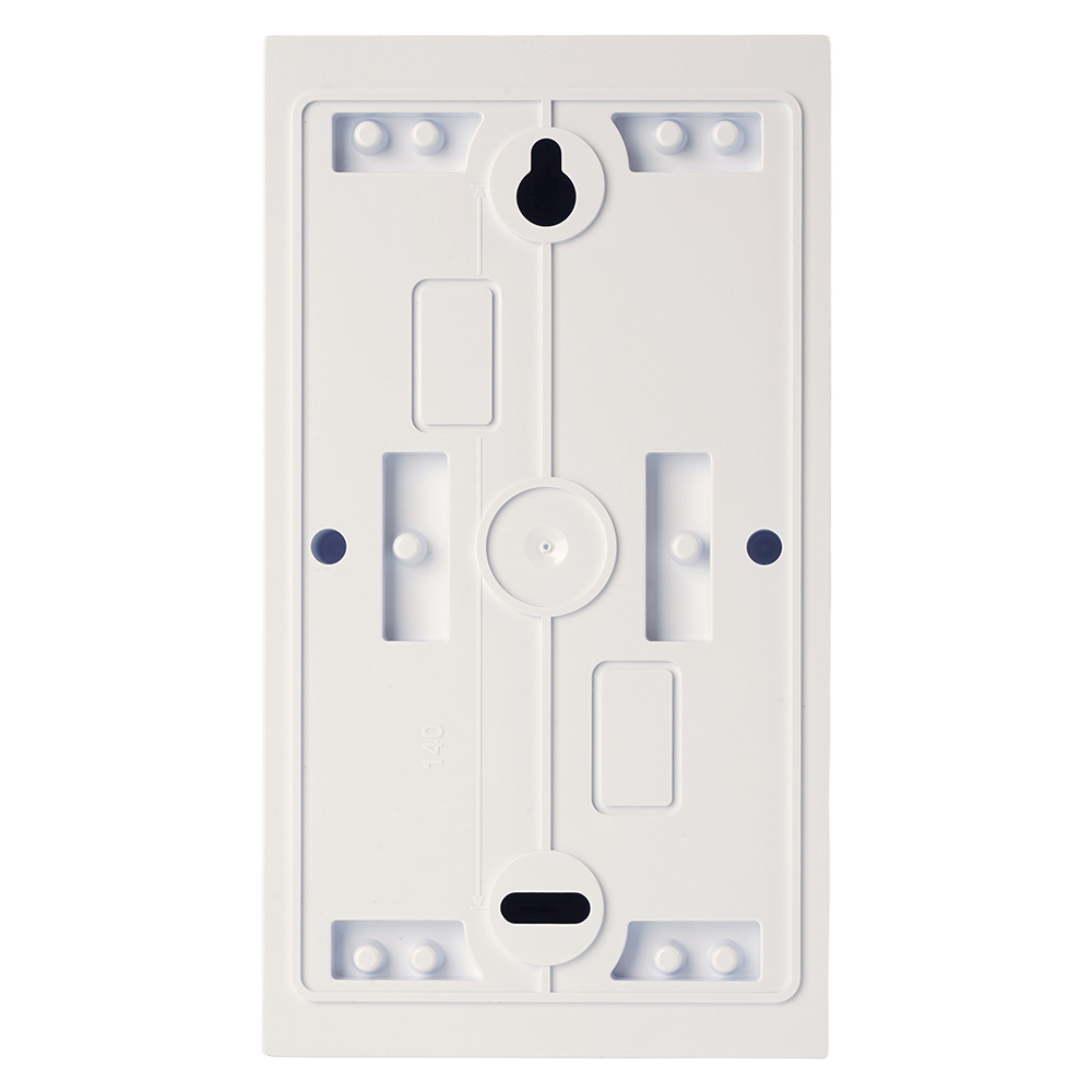 Бокс встраиваемый STEKKER EBX50-5/04-50 4 модуля, пластик, серия ArcaLight