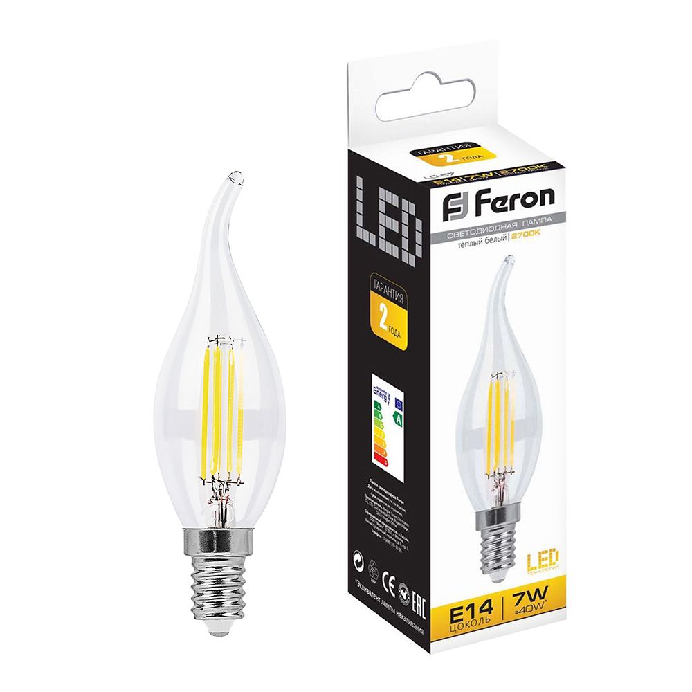 Лампа светодиодная LB-67 Свеча на Feron 25727 25727
