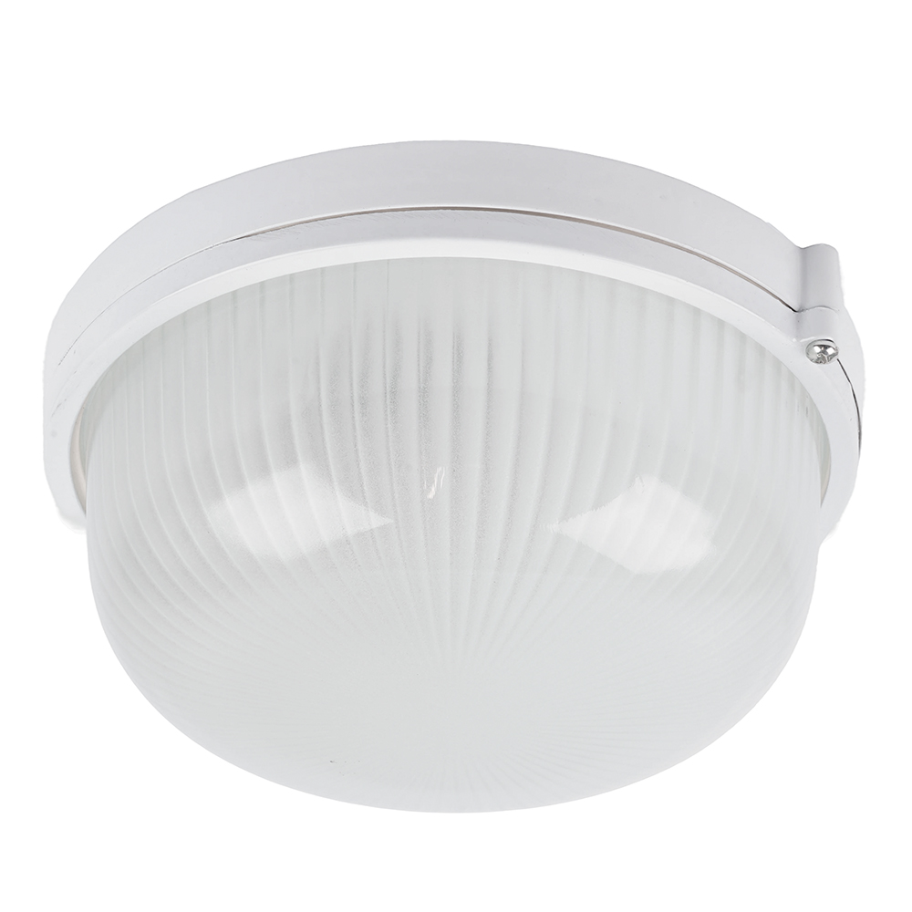 Светильник НБП 03-60-001 190х176х82мм, E27 max 60 Вт, алюм., стекло, IP54, белый