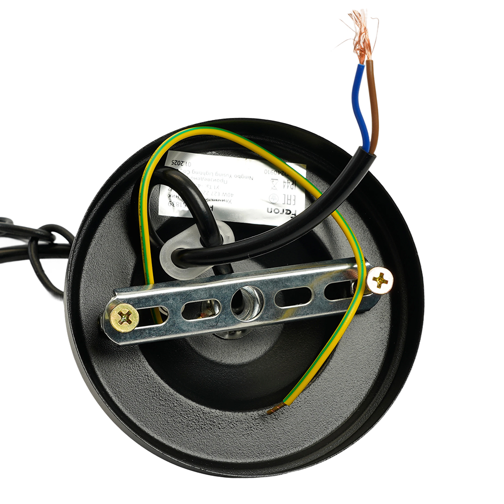 Светильник садово-парковый Feron PL785 на цепочке 40W 220-240V E27, черный