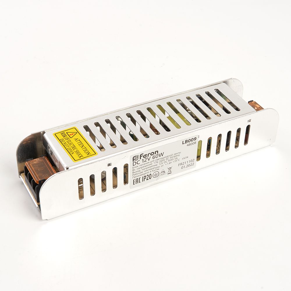 Трансформатор электронный для светодиодной ленты Feron 48008 48008