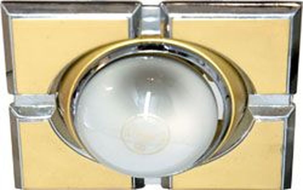 Светильник потолочный R39 E14 золото-хром Feron 17643 17643