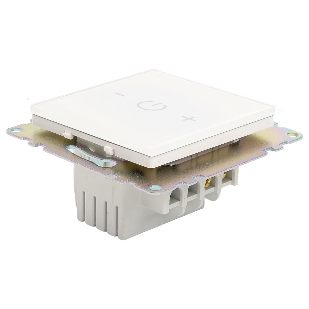 Выключатель диммирующий сенсорный (механизм) 250В, 150W, серия Катрин, белый