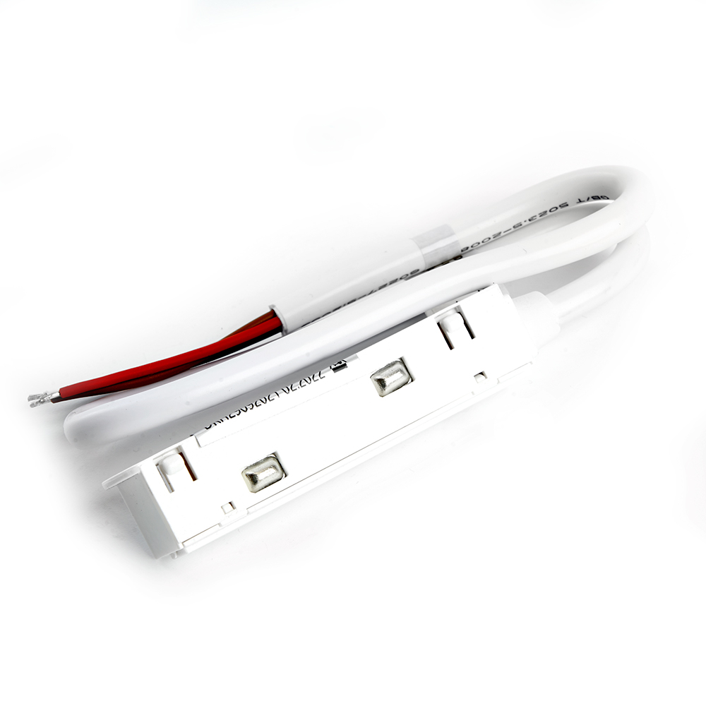 Соединитель-коннектор для низковольтного шинопровода, белый, LD3000