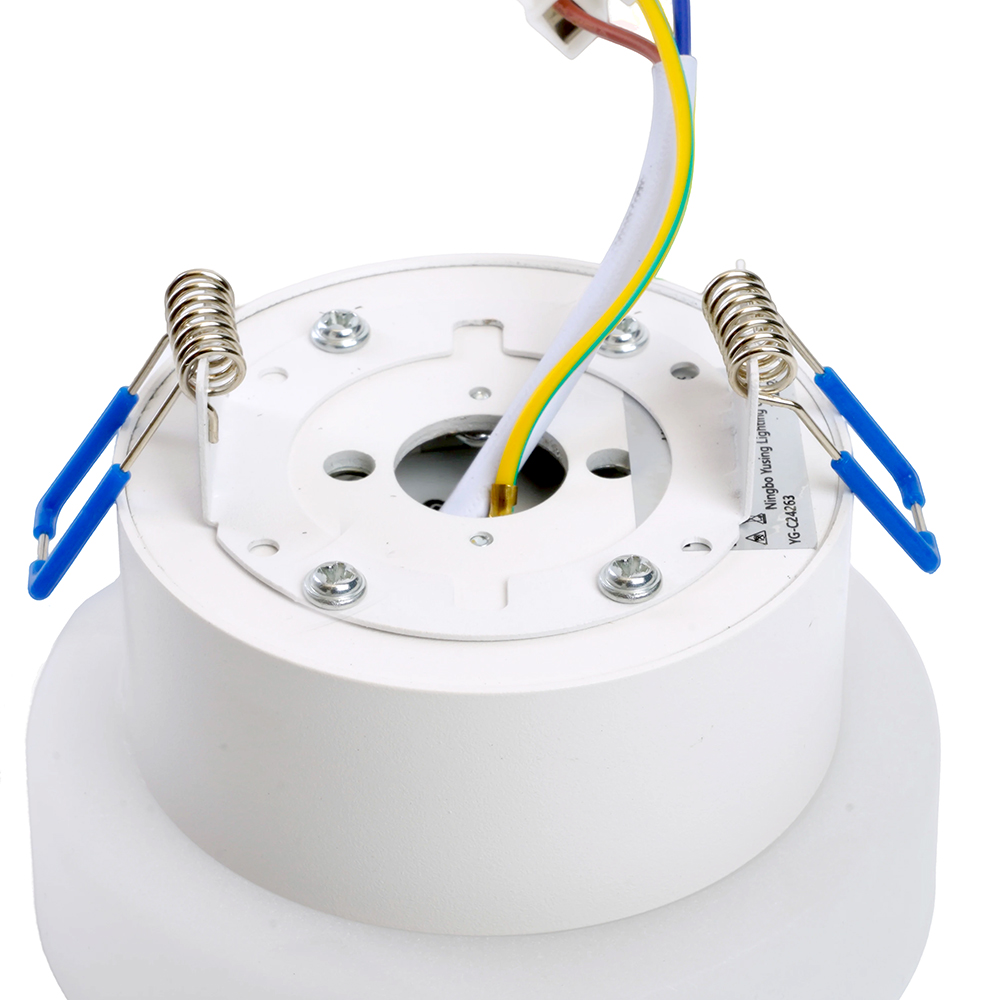 Светильник потолочный Feron HL460 Barrel OPAL 12W, 230V, GX53, белый