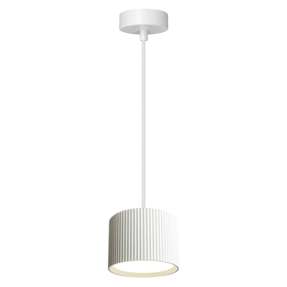 Светильник потолочный Feron Barrel HL4588 ARIA  levitation 12W, 230V, GX53, белый, на подвесе 1,7 м