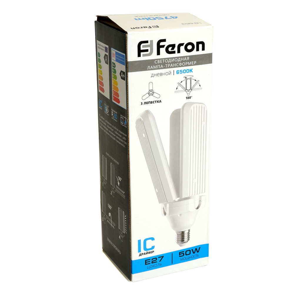 Лампа светодиодная Feron LB-653 E27 50W 175-265V 6500К