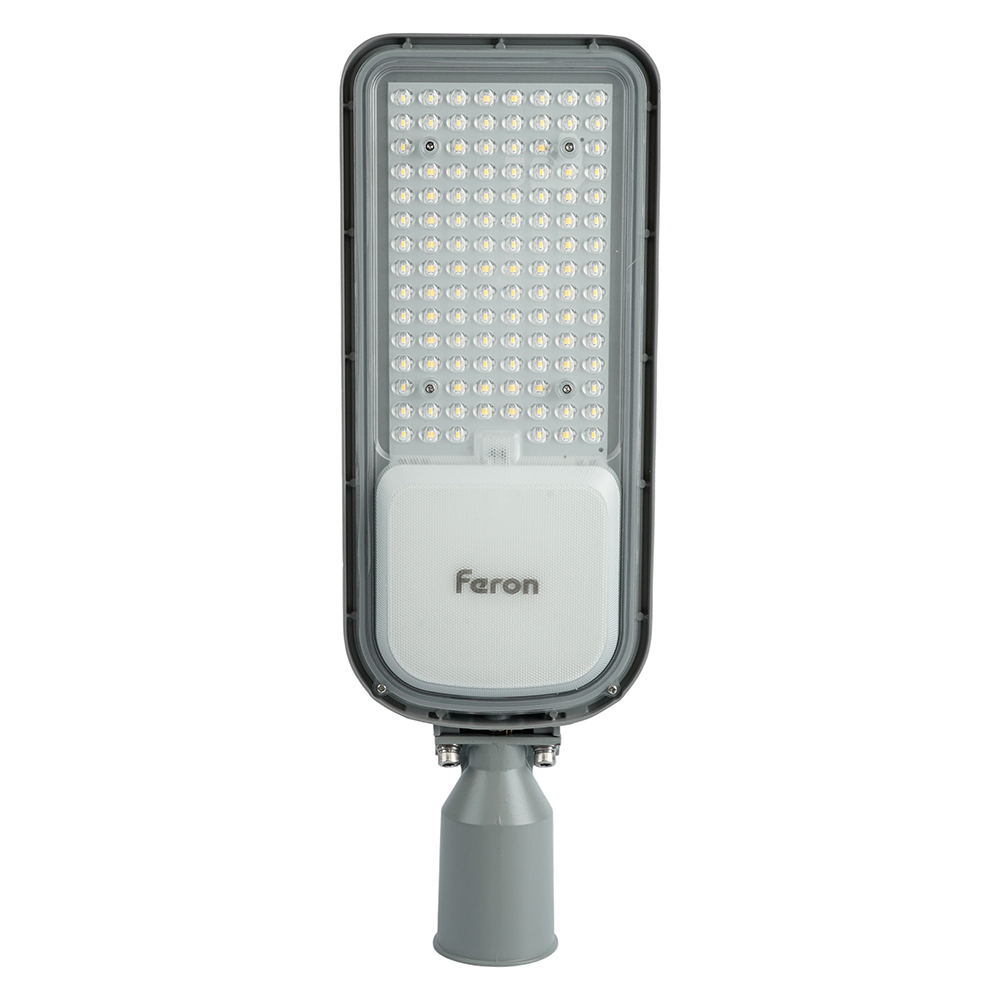 FERON Светодиодный уличный консольный светильник Feron SP3050 80W 4000K 230V, серый — 10.00Вт IP20