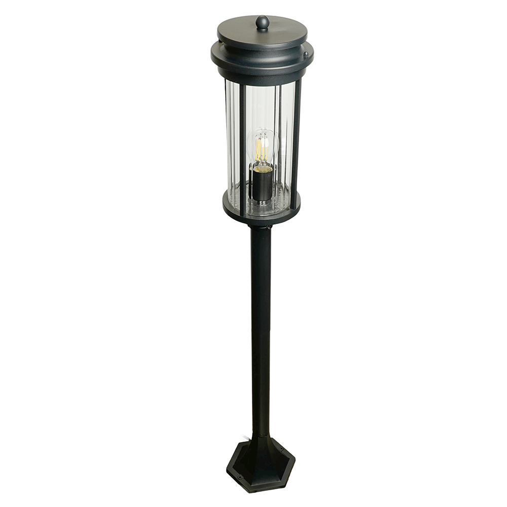 Светильник садово-парковый Feron PL786 столб 40W 220-240V E27, черный