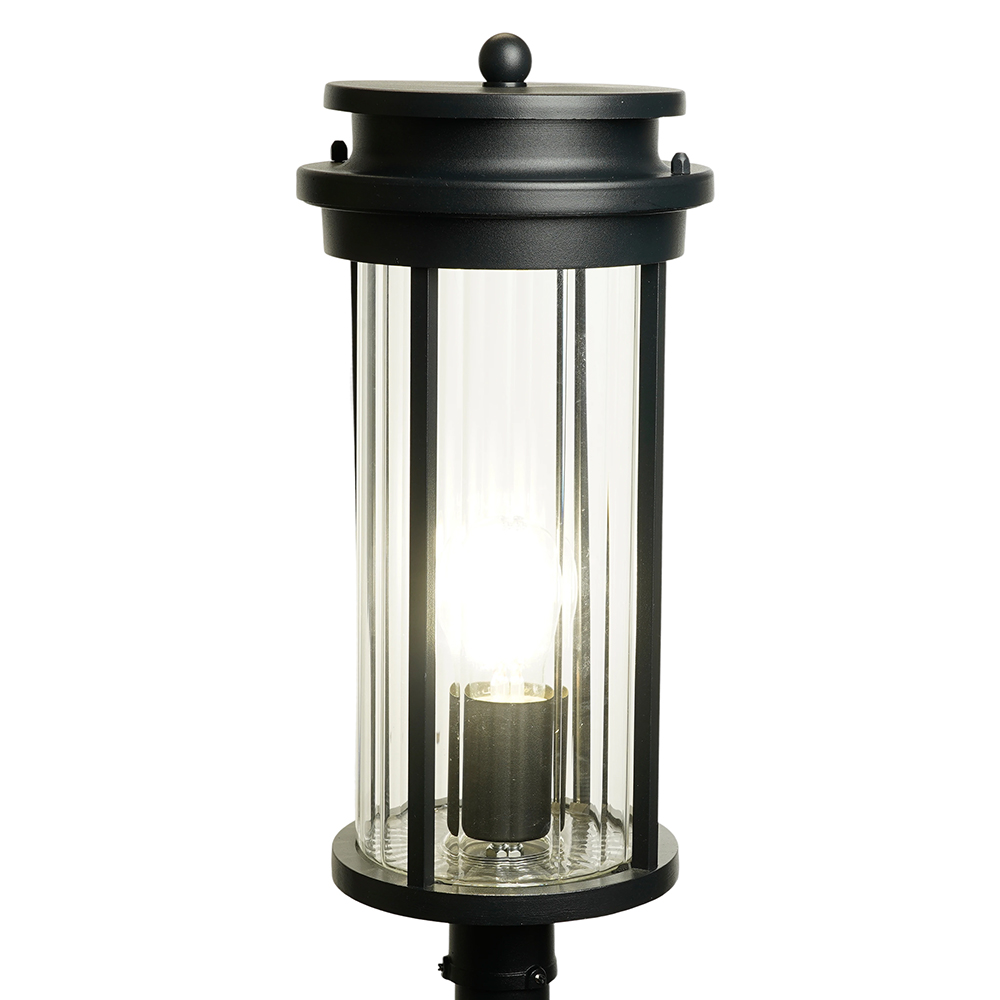 Светильник садово-парковый Feron PL786 столб 40W 220-240V E27, черный
