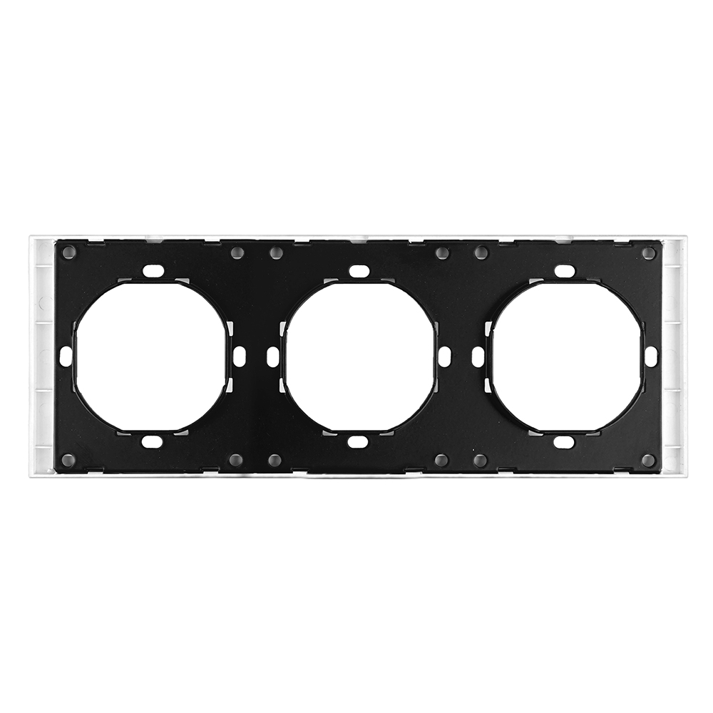 Рамка 3-местная, STEKKER, серия Мия, PFR00-3003-01, белая магнолия