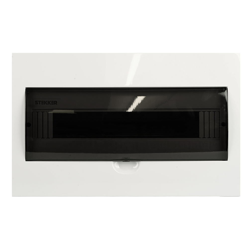 Бокс встраиваемый STEKKER EBX50-4/18-50 18 модулей, пластик, серия ArcaLight