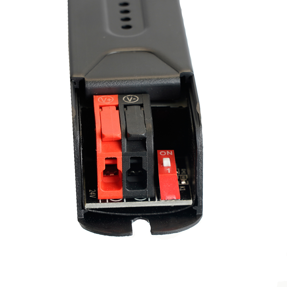 Трансформатор  для светодиодной ленты с диммированием 200W 24V IP20 , клипсы, LB006