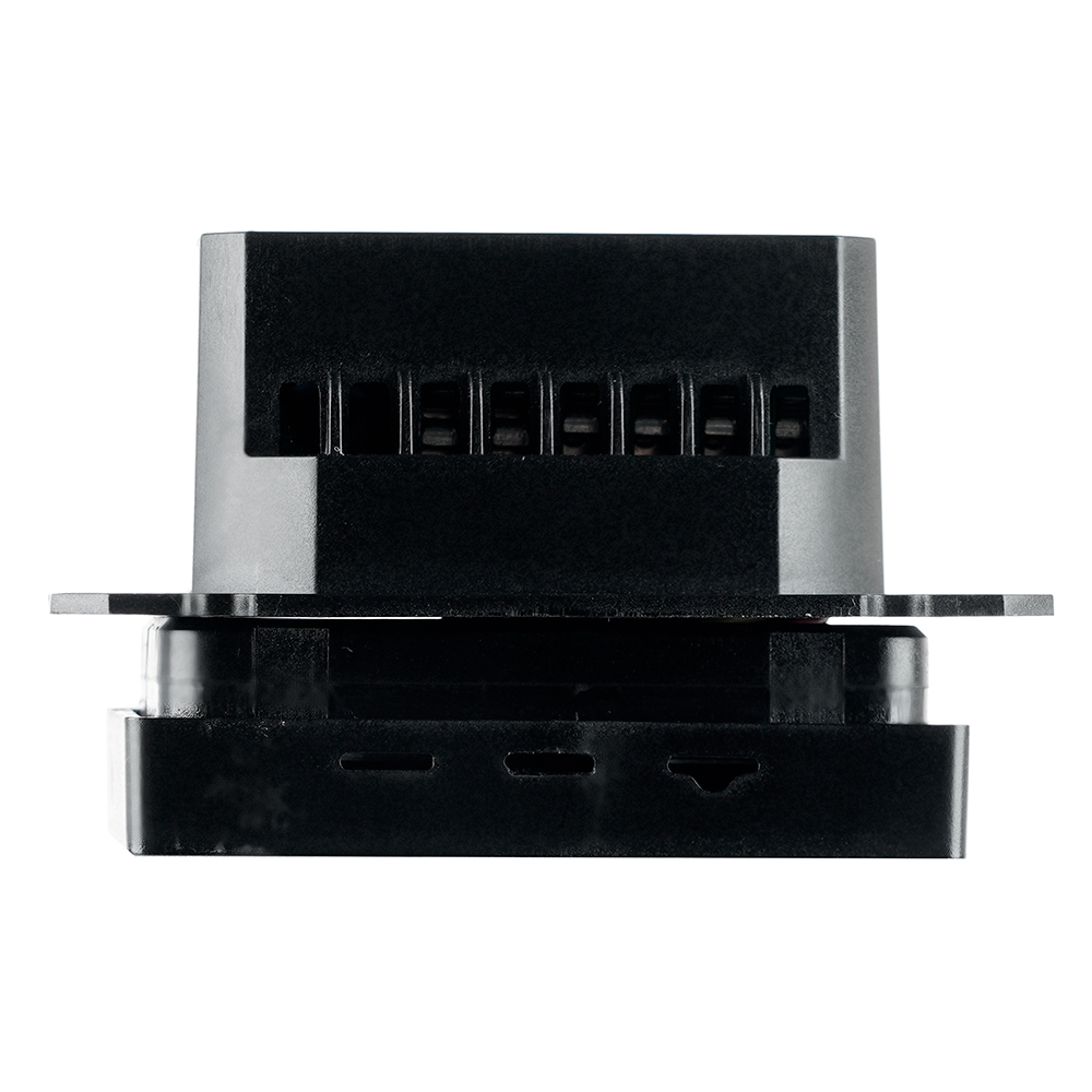 Терморегулятор Wi-Fi (механизм), STEKKER, 250В, 3500Вт, серия Катрин, GLS00-7119-05, черный