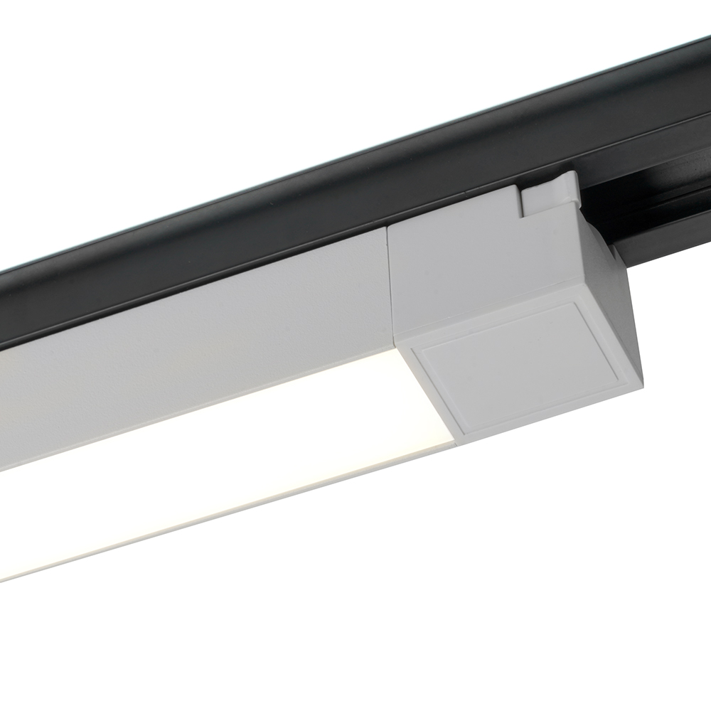 Светодиодный светильник Feron AL132 трековый однофазный на шинопровод 20W 2700K 120 градусов белый серия MattLine