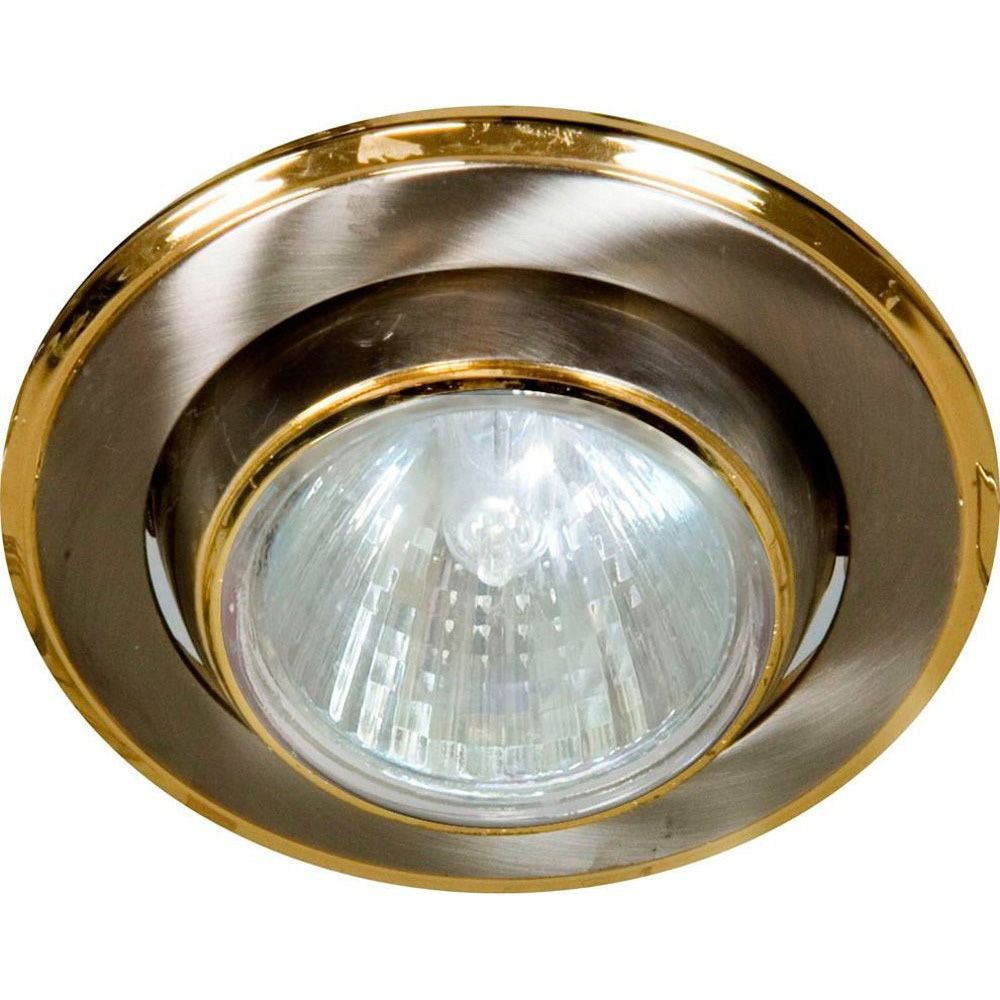 Светильник потолочный MR16 G5.3 титан-золото Feron 17522 17522
