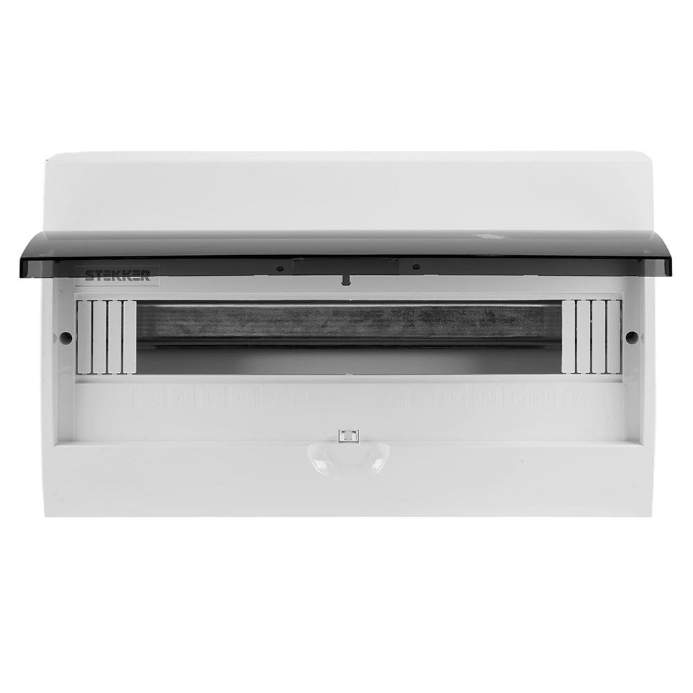 Бокс встраиваемый STEKKER EBX50-5/18-50 18 модулей, пластик, серия ArcaLight