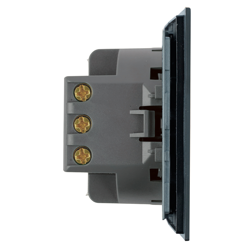 Переключатель перекрестный 1-клавишный (механизм), STEKKER, 250В, 10А, серия Мия, RSW10-3110-05, черный бархат