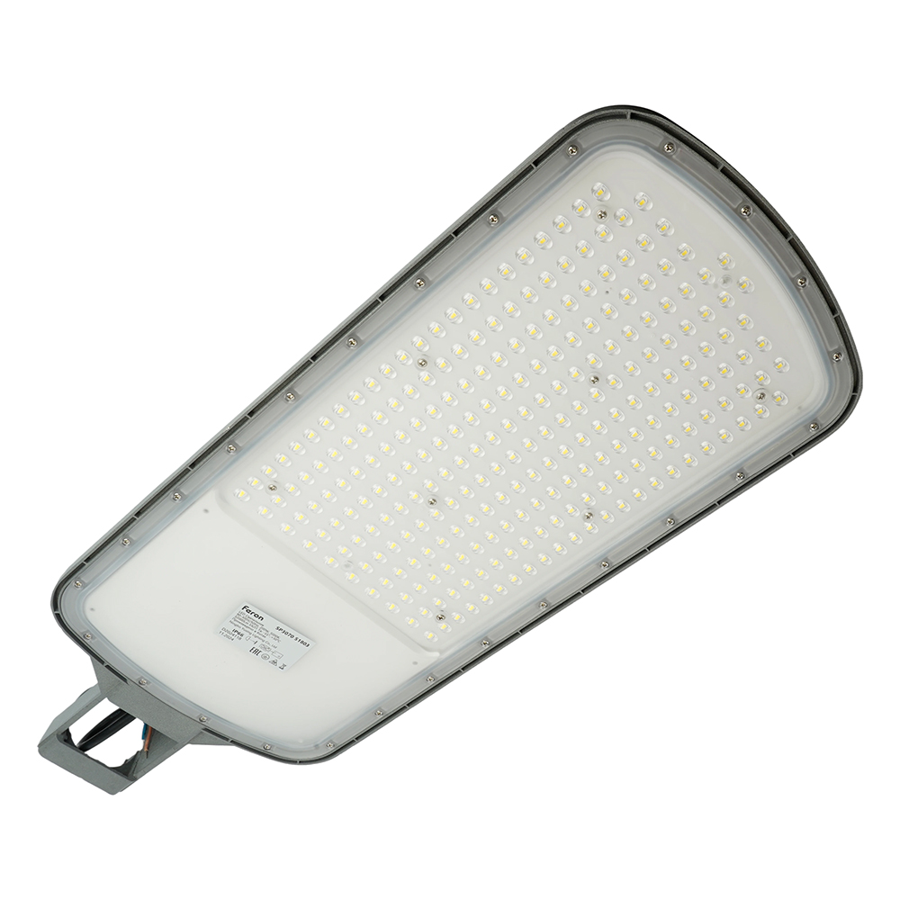 Светодиодный уличный консольный светильник Feron SP3070 200W 5000K AC90-300V, серый