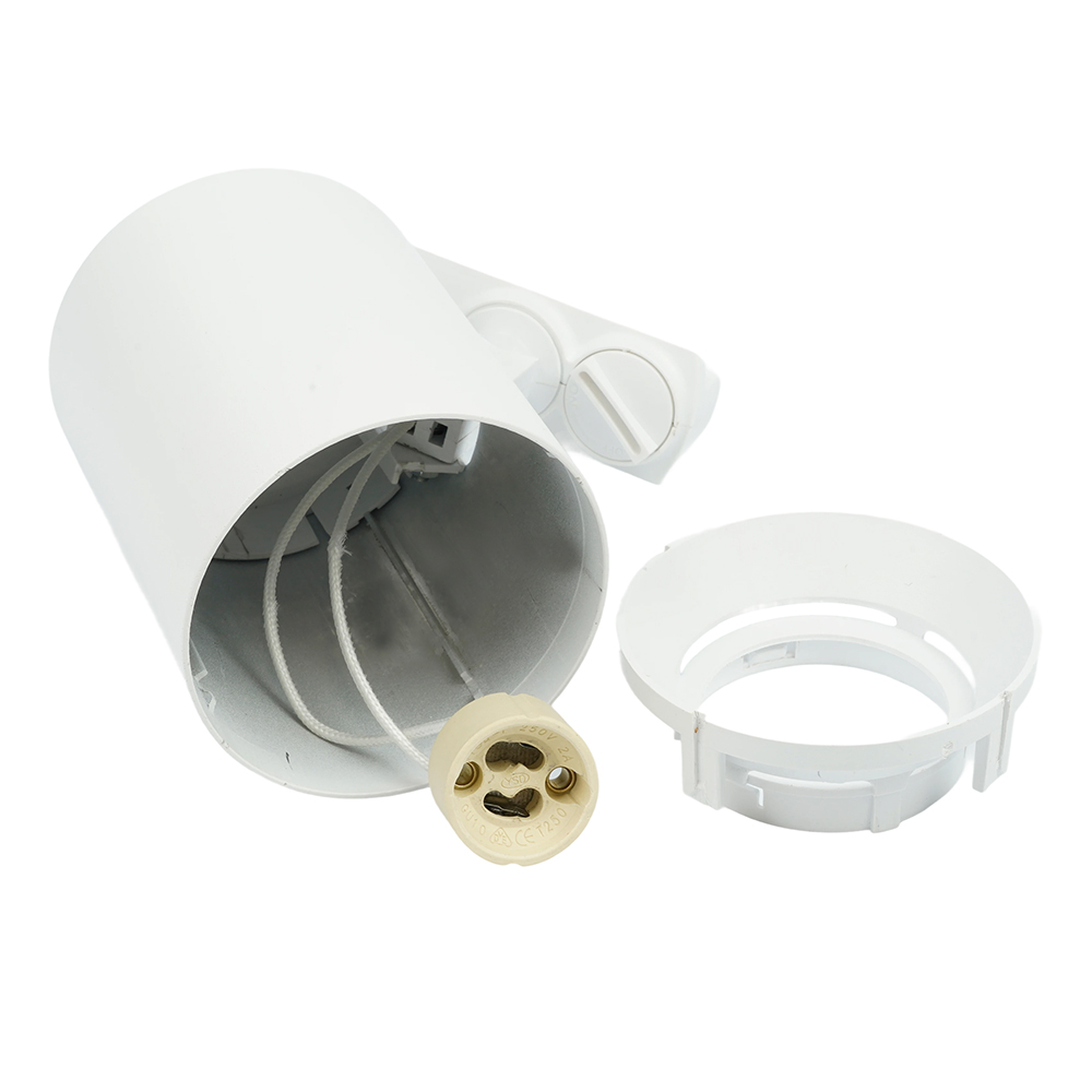 Светильник Feron AL169 трековый однофазный на шинопровод под лампу GU10, белый