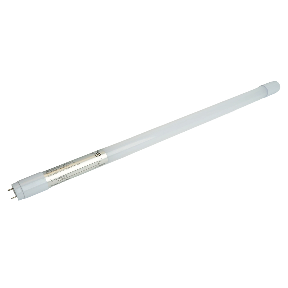 Светильник аккумуляторный, 9W G13 AC/DC (литий-ионная батарея), белый, EL117