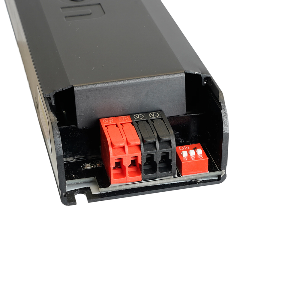 Трансформатор электронный для светодиодной ленты с плавным пуском и диммированием 300W 24V IP20, клипсы, LB004