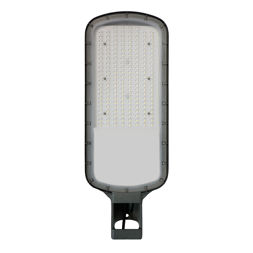 Светодиодный уличный консольный светильник Feron SP3070 120W 5000K AC90-300V, серый Светодиодный уличный консольный светильник Feron SP3070 120W 5000K AC90-300V, серый
