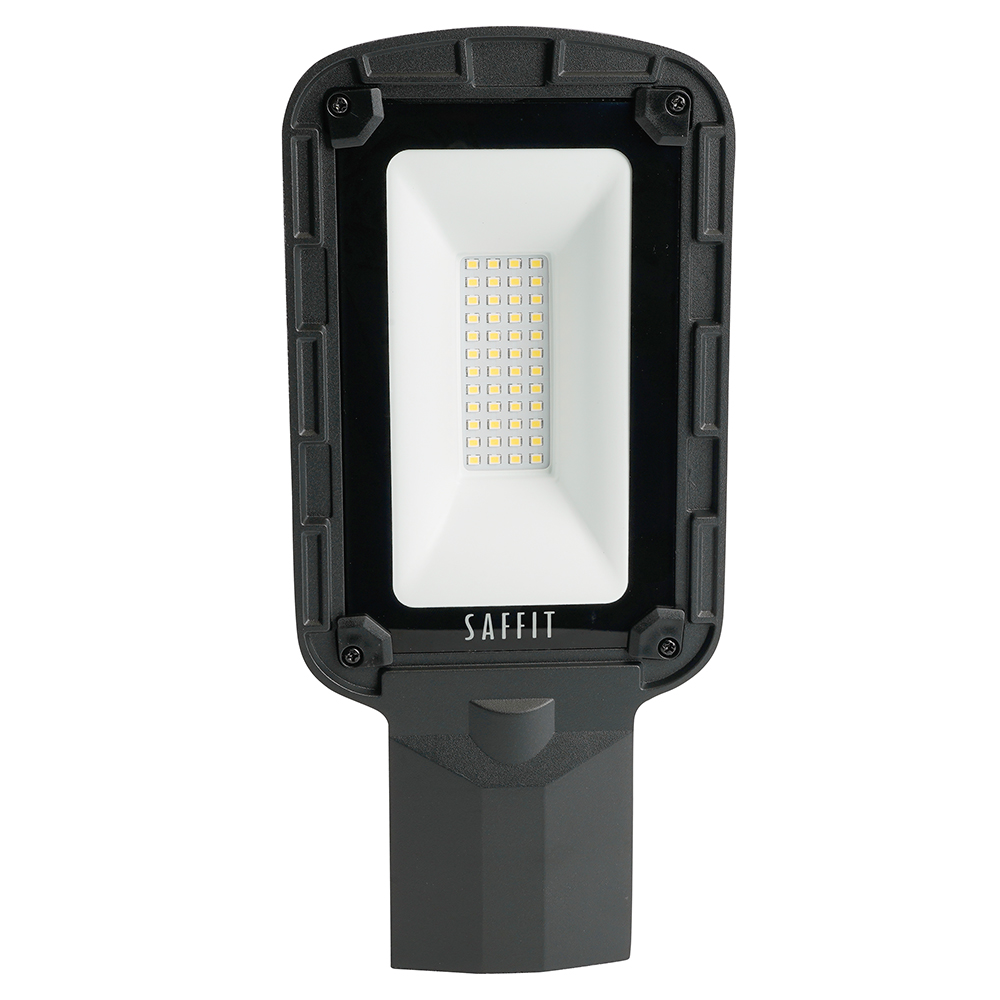 Светодиодный уличный консольный светильник SAFFIT SSL10-30 30W 5000K 230V, черный Светодиодный уличный консольный светильник SAFFIT SSL10-30 30W 5000K 230V, черный