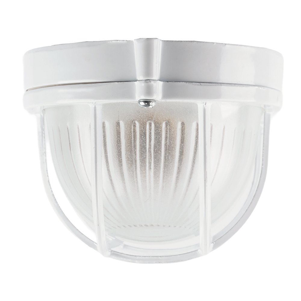 Светильник НБП 04-60-002 212х105х85мм E27,  max 60 Вт, алюм., стекло, решетка, IP54, белый