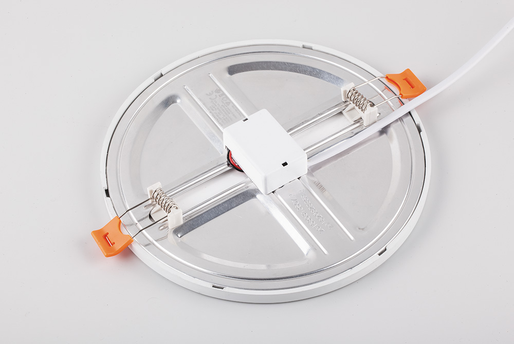 Светодиодный светильник Feron AL508 встраиваемый  с регулируемым монтажным диаметром (до 160мм) 14W 4000K белый серия Flexy