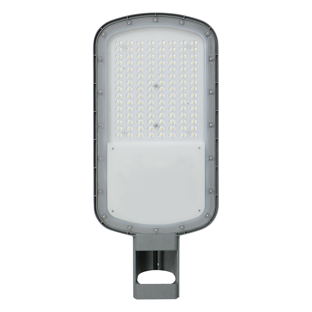Светодиодный уличный консольный светильник Feron SP3070 100W 4000K AC90-300V, серый Светодиодный уличный консольный светильник Feron SP3070 100W 4000K AC90-300V, серый