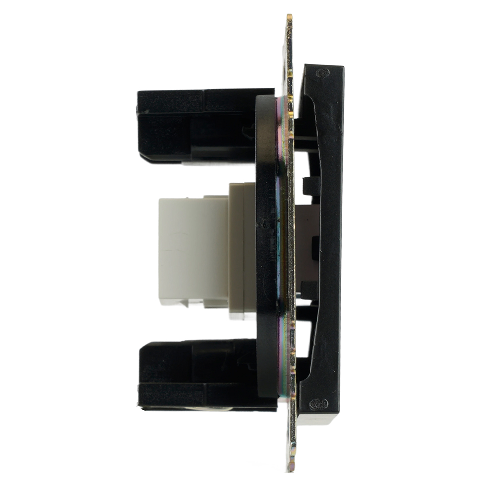 Розетка HDMI 2.1, Type A (механизм), STEKKER GLS00-7118-05, серия Катрин, черный