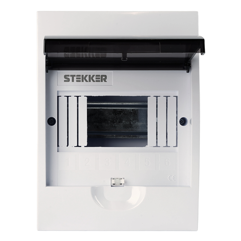 Бокс встраиваемый STEKKER EBX50-5/06-50 6 модулей, пластик, серия ArcaLight