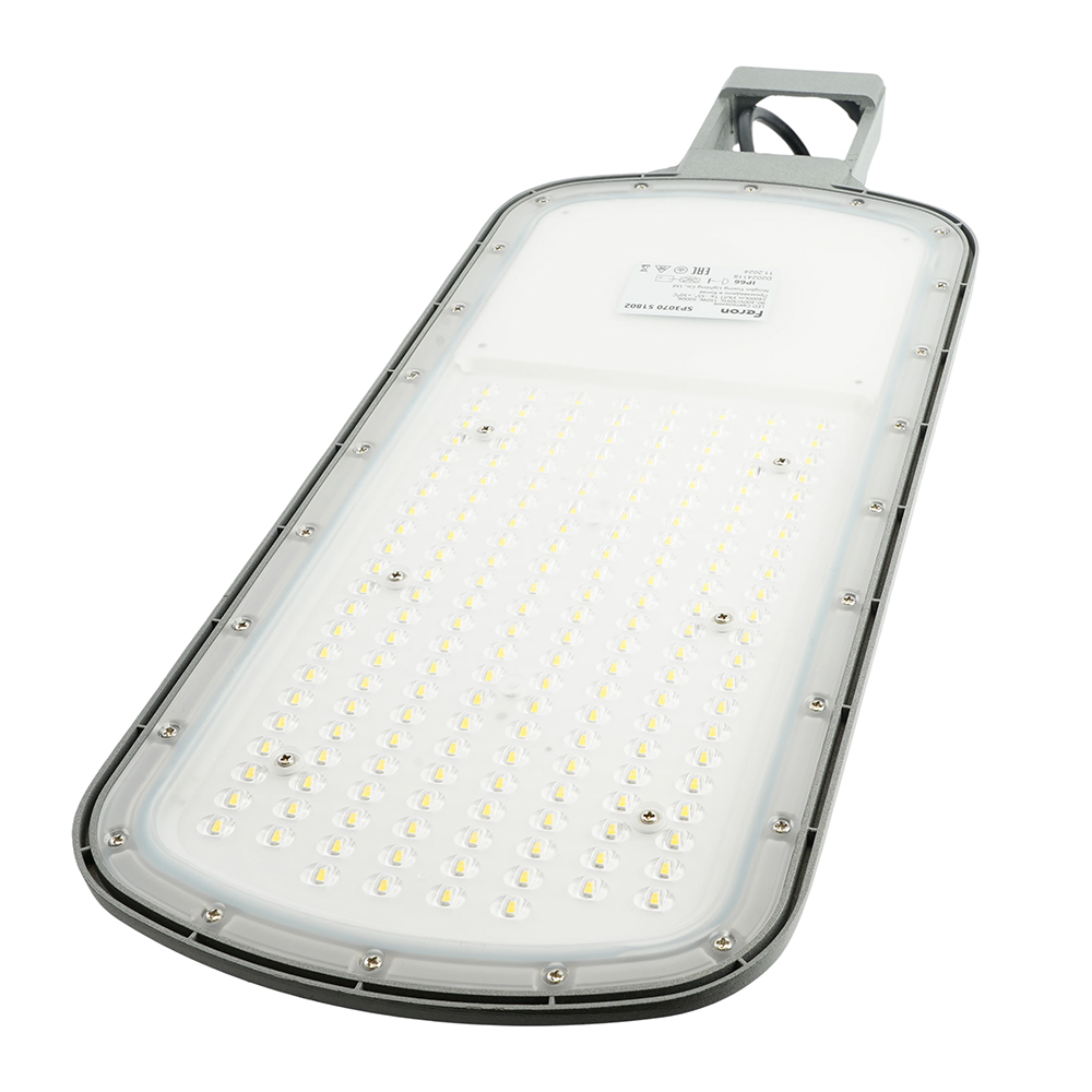 Светодиодный уличный консольный светильник Feron SP3070 150W 5000K AC90-300V, серый