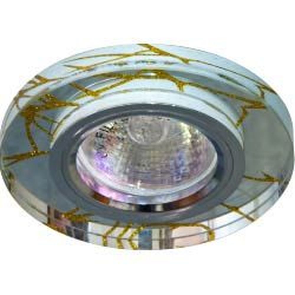 Светильник потолочный MR16 G5.3 прозрачный-золото Feron 28293 28293