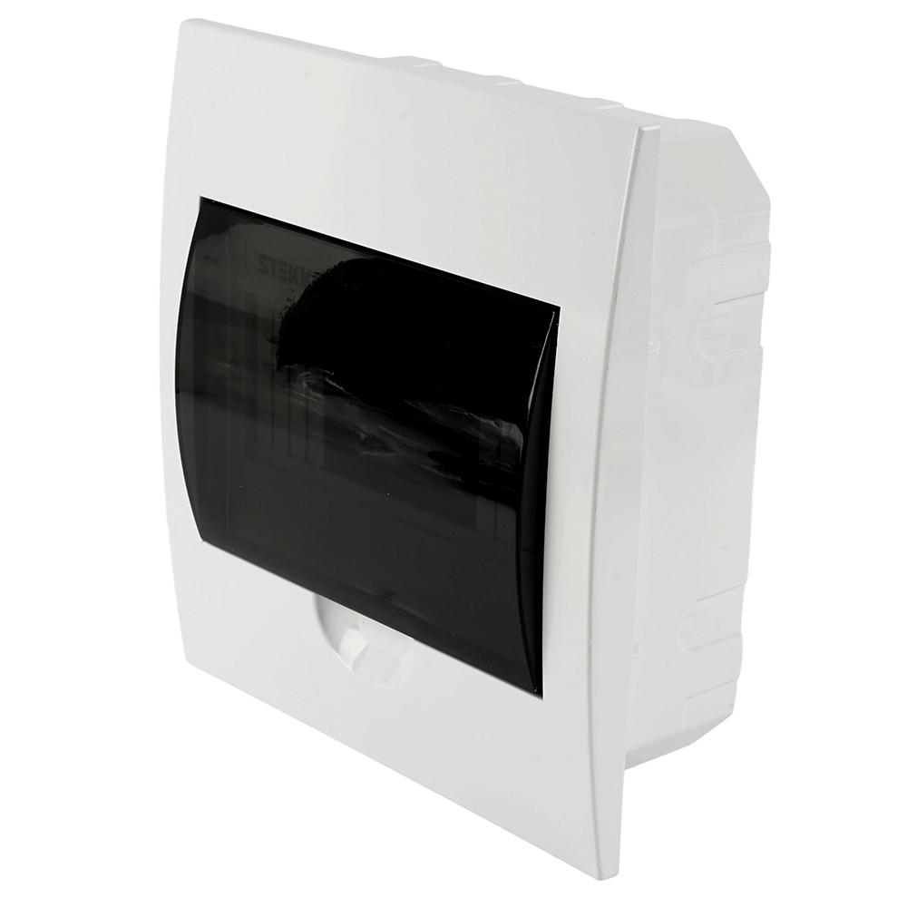 Бокс встраиваемый STEKKER EBX50-4/08-50 8 модулей, пластик, серия ArcaLight