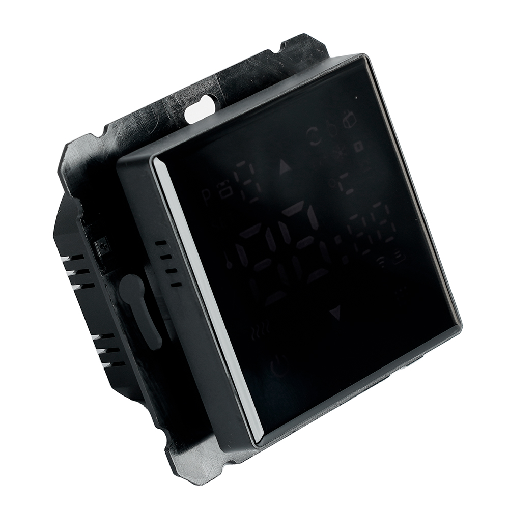 Терморегулятор Wi-Fi (механизм), STEKKER, 250В, 3500Вт, серия Катрин, GLS00-7119-05, черный