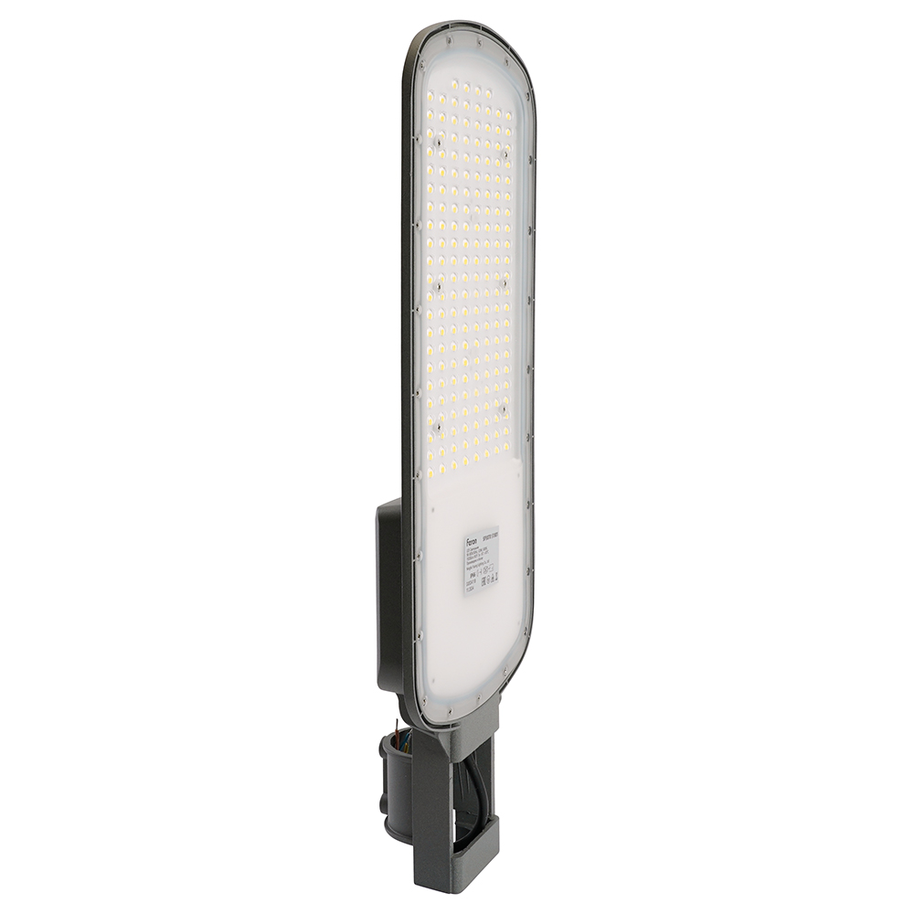 Светодиодный уличный консольный светильник Feron SP3070 120W 5000K AC90-300V, серый
