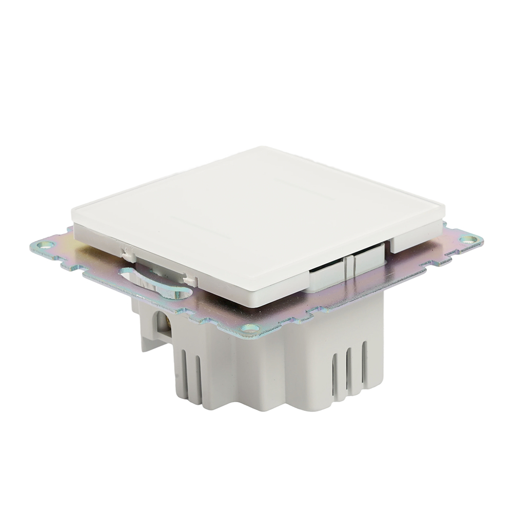 Выключатель 2-клавишный сенсорный (механизм) 250В, 5А, серия Катрин, белый