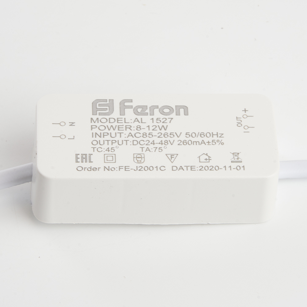Светодиодный светильник Feron AL1527 встраиваемый 12W 4500K белый