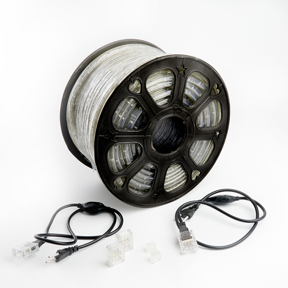 Дюралайт светодиодный Feron LED-F3W 3-х жильный , белый 7000K 2,88Вт/м 72LED/м 50м 220V