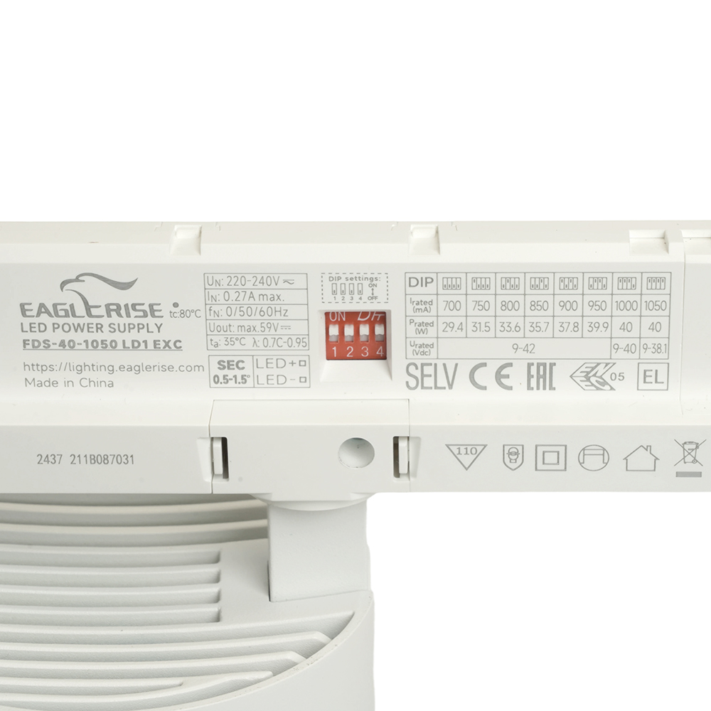 Светодиодный светильник Feron TR Reflex трековый на шинопровод 40W, 3500 Lm, 4000К, 36 градусов, белый, 3х фазный с функцией выбора мощности